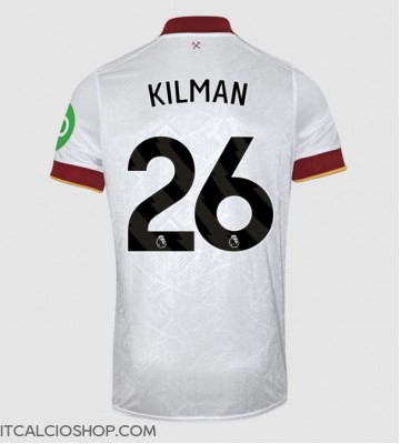 West Ham United Max Kilman #26 Terza Maglia 2024-25 Manica Corta